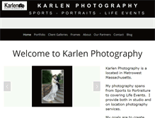 Tablet Screenshot of karlenphoto.com